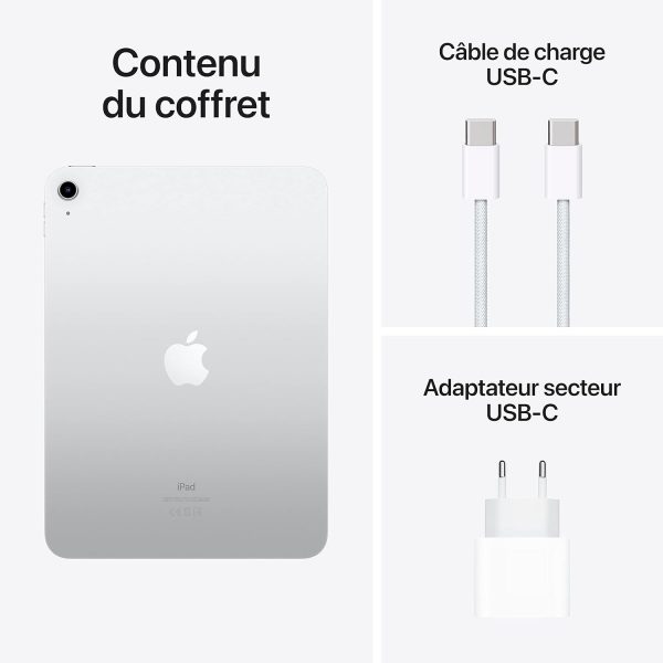 Apple 2022 iPad 10,9 pouces (Wi-Fi, 64 Go) - Jaune (10ᵉ génération)