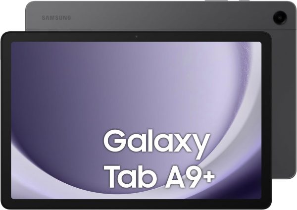 Samsung Galaxy Tab A9+, écran 11,0" TFT LCD PLS, Wi-Fi, RAM 8 Go, 128 Go, 7040 mAh, Qualcomm SM6375, Android 13, Gris, [Version Italienne] 2023