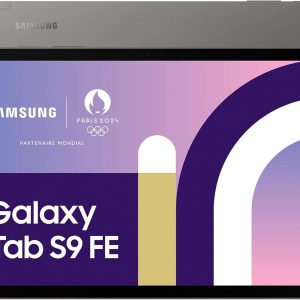 Tablette Samsung Galaxy Tab S9 FE, 10.9'' Wifi 128Go, S Pen inclus, batterie longue durée, certification IP 68, anthracite, version FR