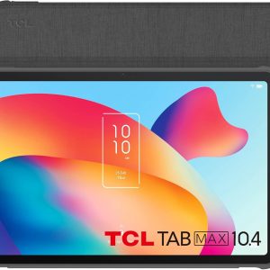 TCL Android Tablette TABMAX 10.4, Full HD 2K, 6 Go de RAM et 256 Go de stockage (Extensible à 512 Go), Batterie de 8000 mAh, 8 MP et 13 MP, Tablette Android Wi-Fi avec...