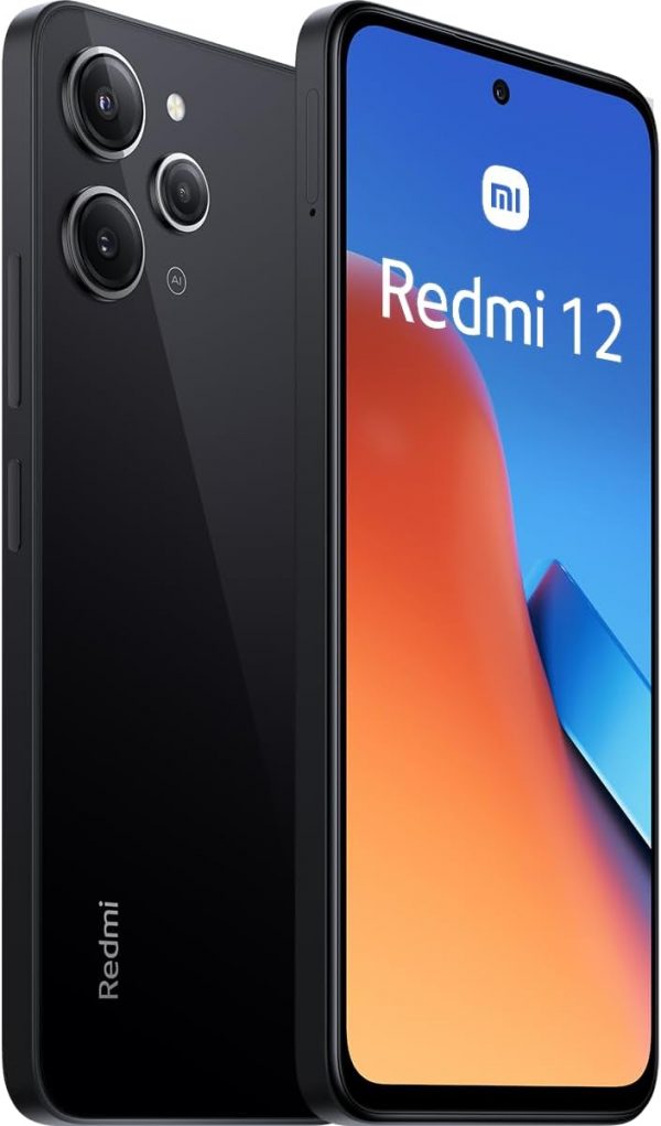 Xiaomi Redmi 12 Noir 4 Go + 128 Go [Version Globale]