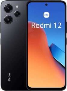 Xiaomi Redmi 12 Noir 4 Go + 128 Go [Version Globale]