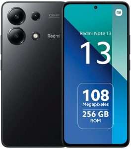 Xiaomi Redmi Note 13 4G Smartphone, 8 Go + 256 Go, octa-core, écran AMOLED 6,67" 120 Hz, triple appareil photo 108 MP, processeur Snapdragon 685, batterie 5 000 mAh, charge