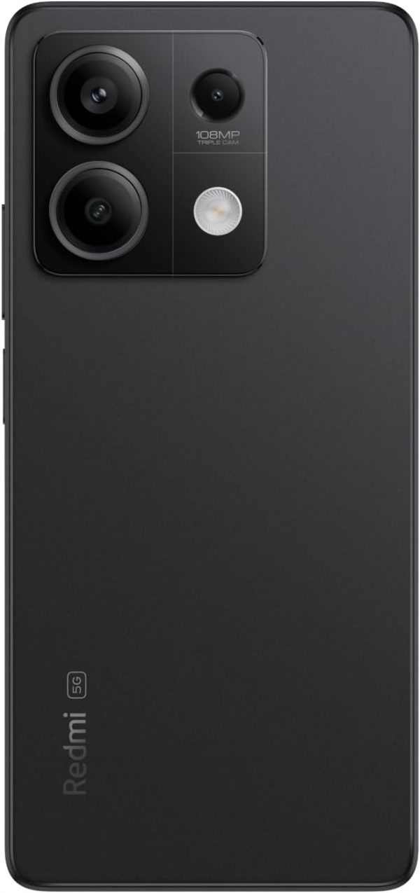 XIAOMI REDMI NOTE 13 5G Noir Graphite, Écran 6,67'', Smartphone Débloqué, Batterie mAh 5000, Mémoire ROM 256GO, RAM 8GO, Android 13, MediaTek Dimensity 6080, Gravure en 6nm,