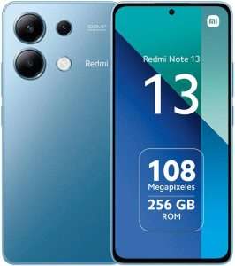 XIAOMI REDMI NOTE 13 8/256G 4G Bleu, Écran 6.67'', Smartphone Débloqué, Batterie 5000 mAh, Mémoire ROM 256GO, RAM 8GO, Android 13, Processeur Snapdragon® 685, Gravure en 6nm,