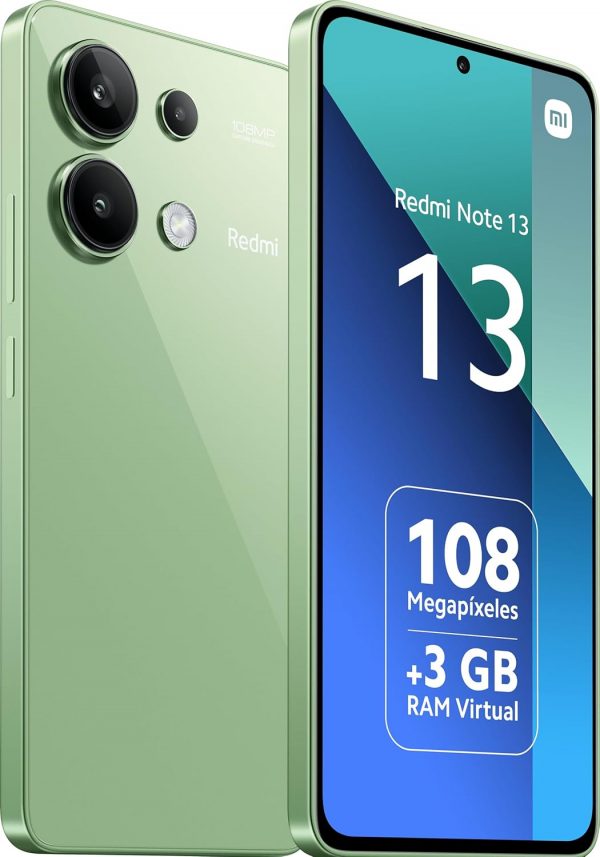 XIAOMI REDMI NOTE 13 8/256G 4G Bleu, Écran 6.67'', Smartphone Débloqué, Batterie 5000 mAh, Mémoire ROM 256GO, RAM 8GO, Android 13, Processeur Snapdragon® 685, Gravure en 6nm,