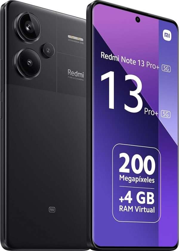 Xiaomi Redmi Note 13 Pro+ 5G 256 Go Noir Minuit