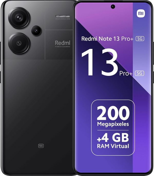 Xiaomi Redmi Note 13 Pro+ 5G 256 Go Noir Minuit