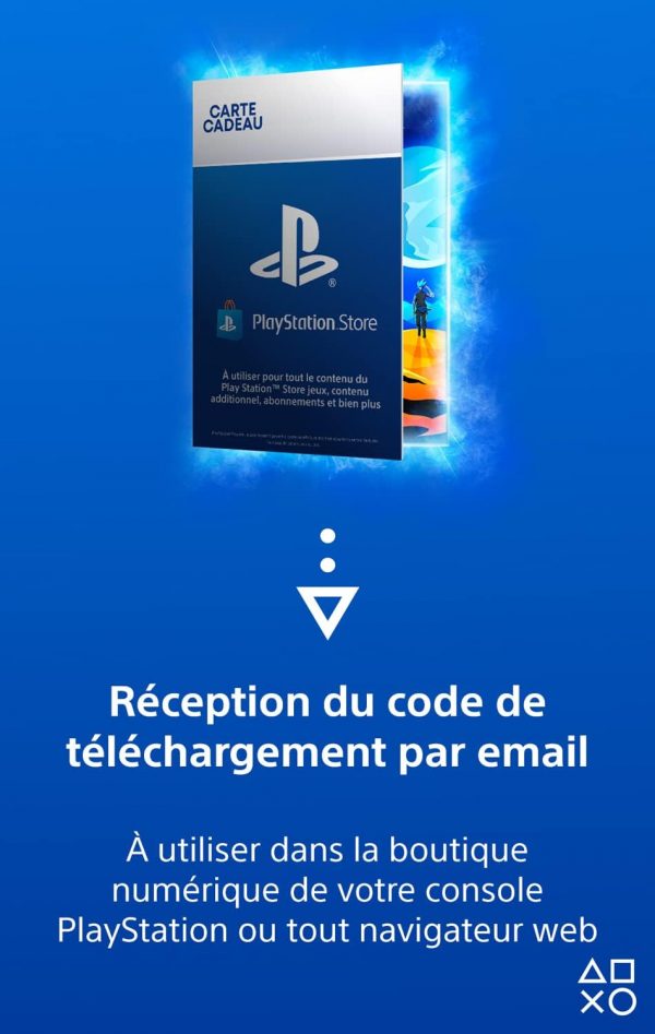 20€ Carte Cadeau PlayStation | Compte PSN français uniquement [Code par Email]