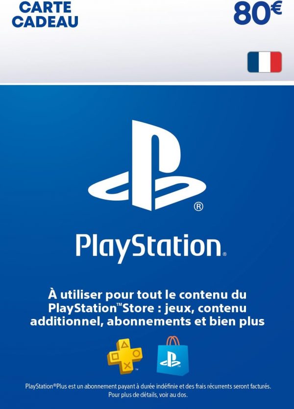 20€ Carte Cadeau PlayStation | Compte PSN français uniquement [Code par Email]