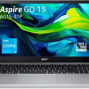 Acer Aspire Go 15 AG15-31P-342L, Ordinateur Portable 15,6'' Full HD LCD, PC Portable (Processeur Intel Core i3-N305, RAM 8 Go, SSD 512 Go, Graphiques Intel UHD, Windows 11),...