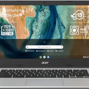 Acer Chromebook 314 CB314-2H-K6CV Ordinateur Portable 14'' HD, PC Portable (MTK MT8183, RAM 8 Go DDR4X, 64 Go eMMC, Arm Mali-G72 MP3, Chrome OS) - Clavier AZERTY, Ordinateur...