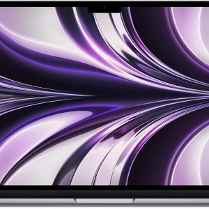 Apple 2022 MacBook Air avec puce M2 : écran Liquid Retina de 13,6 pouces, 8 Go de RAM, 256 Go de stockage SSD ; gris sidéral