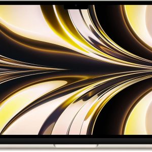 Apple 2022 MacBook Air avec Puce M2 : écran Liquid Retina de 13,6 pouces, 8 Go de RAM, 256 Go de stockage SSD ; Lumière stellaire