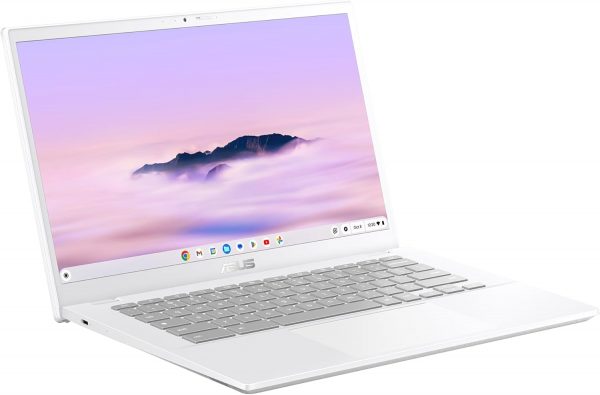 Asus Chromebook CX3402CBA-MW0197 14,0 Pouces FHD PC Portable (Processeur Intel Core i3-1215U, 8 Go de RAM, 256 Go de stockage UFS, Chrome OS) – Clavier AZERTY