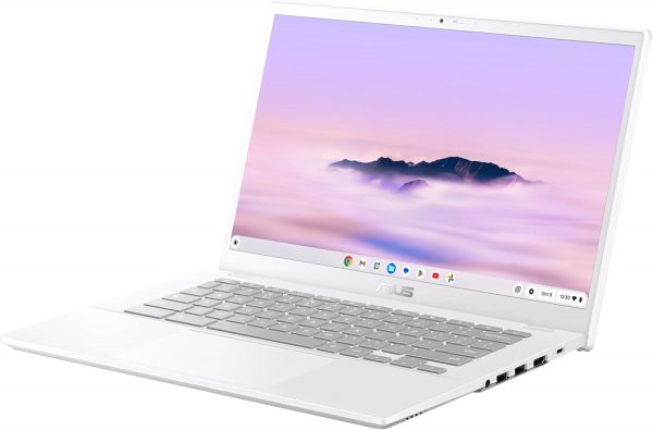 Asus Chromebook CX3402CBA-MW0197 14,0 Pouces FHD PC Portable (Processeur Intel Core i3-1215U, 8 Go de RAM, 256 Go de stockage UFS, Chrome OS) – Clavier AZERTY