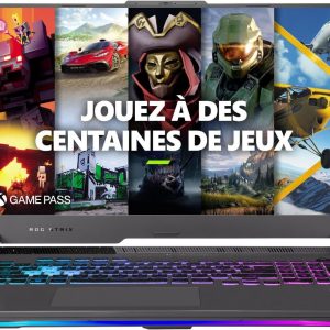 ASUS ROG Strix G17 G713PI-HX120W Ordinateur Portable 17,3 Pouces FHD 144Hz (Processeur Mobile AMD Ryzen™ 9 7940HX, RTX 4070 TGP 140W, 32 Go de RAM DDR5, 1 To SSD PCIe 4.0 NVMe,...