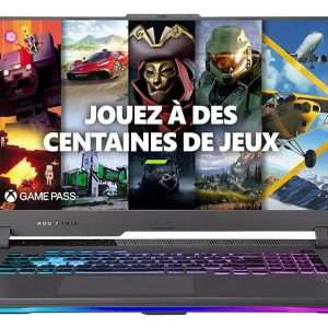 ASUS ROG Strix G17 G713PI-HX120W Ordinateur Portable 17,3 Pouces FHD 144Hz (Processeur Mobile AMD Ryzen™ 9 7940HX, RTX 4070 TGP 140W, 32 Go de RAM DDR5, 1 To SSD PCIe 4.0 NVMe,...