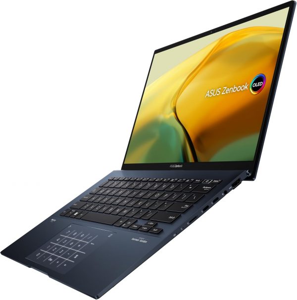 ASUS Zenbook 14 OLED UX3402VA-KM553W Ordinateur Portable Écran 14'' 2,8K OLED (Intel Core i9 13900H, 16 Go RAM, 1 To SSD, Graphiques Iris X) Windows 11 Clavier rétroéclairé AZERTY