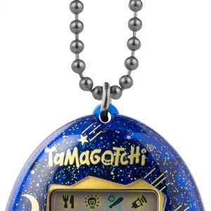 Bandai - Tamagotchi - Tamagotchi Original - Nuit étoilée - Animal électronique virtuel avec écran couleur, 3 boutons et jeux - Jouet animal interactif pour enfants