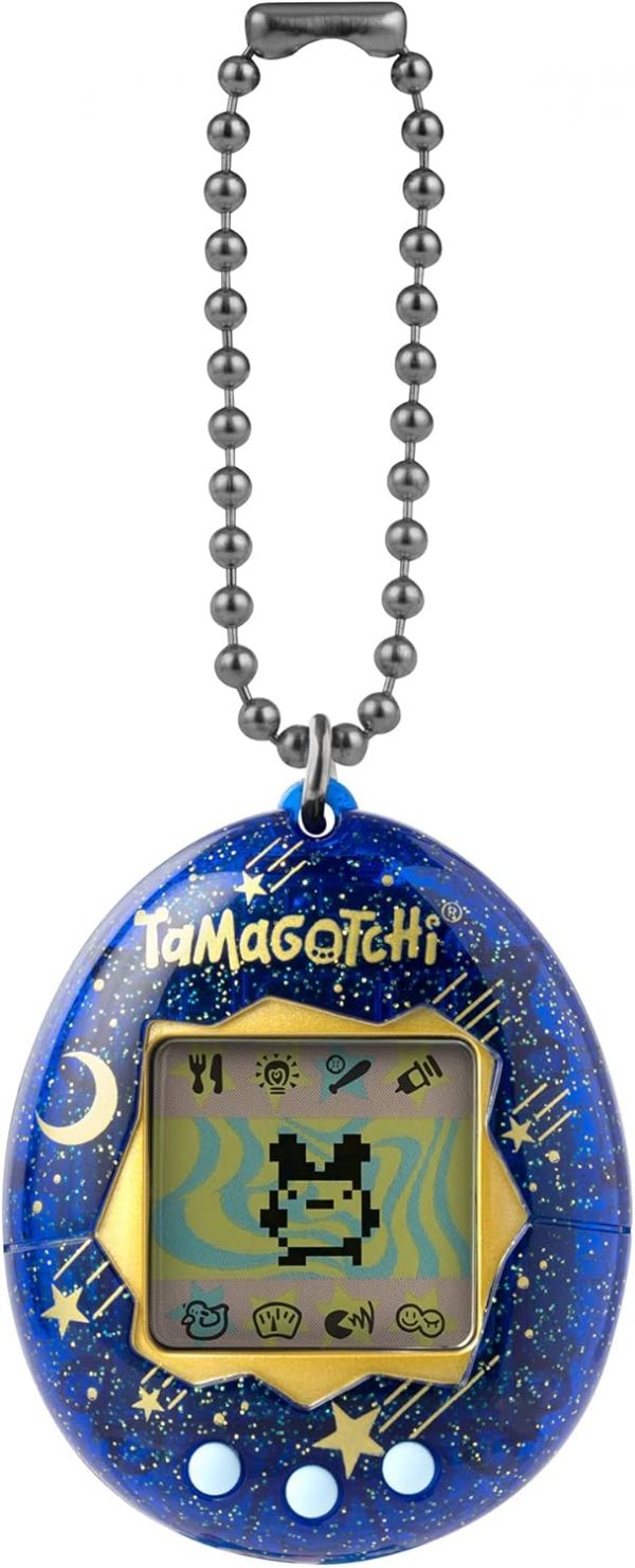 Bandai - Tamagotchi - Tamagotchi Original - Nuit étoilée - Animal électronique virtuel avec écran couleur, 3 boutons et jeux - Jouet animal interactif pour enfants