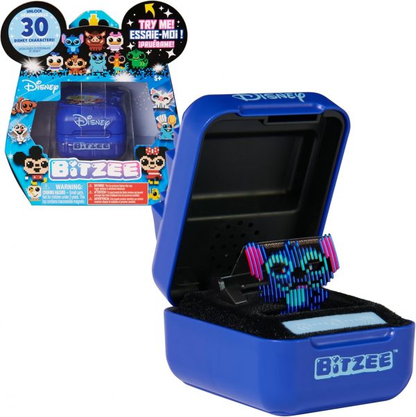 Bitzee Disney - Mon Animal Interactif Bitzee - Animal Numérique 3D Que Vous Pouvez Vraiment Toucher - Boîtier Électronique 30 Compagnons Interactifs - Sons, Réactions Et Jeux - Jeu