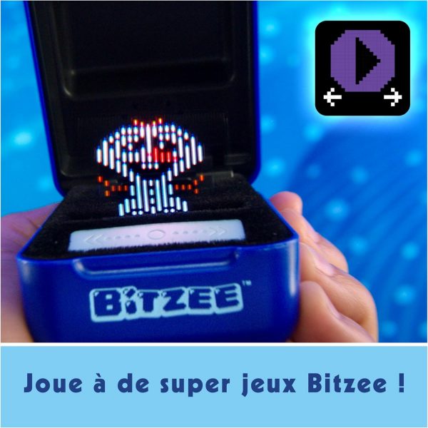 Bitzee Disney - Mon Animal Interactif Bitzee - Animal Numérique 3D Que Vous Pouvez Vraiment Toucher - Boîtier Électronique 30 Compagnons Interactifs - Sons, Réactions Et Jeux - Jeu