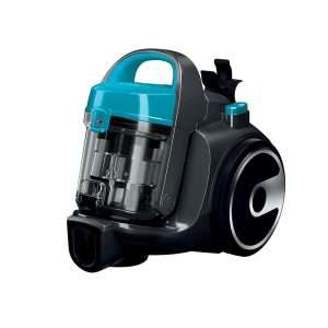 Bosch Électroménager Série 2, BGS05X240, aspirateur traîneau sans sac compact et léger, rayon d'action de 9 m, pour tous les types de sols, avec accessoire spécial poils, turquoise