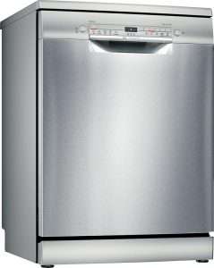 Bosch SMS2ITI12E - Série 2, Lave-vaisselle pose libre - 60 cm - Home Connect - 12 couverts - Moteur EcoSilence - Inox