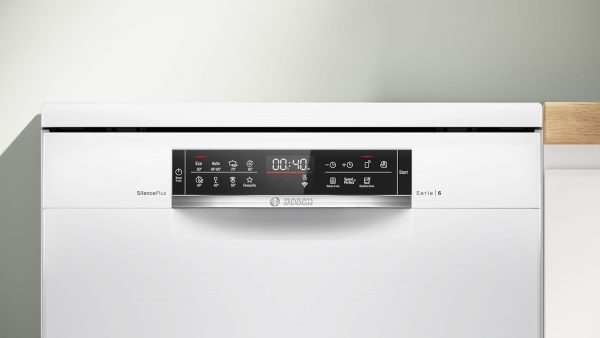 Bosch SMS6EDW00E - Série 6 - Lave-vaisselle libre installation - 60 cm - 13 couverts - Silence Plus 42 dB - Home Connect