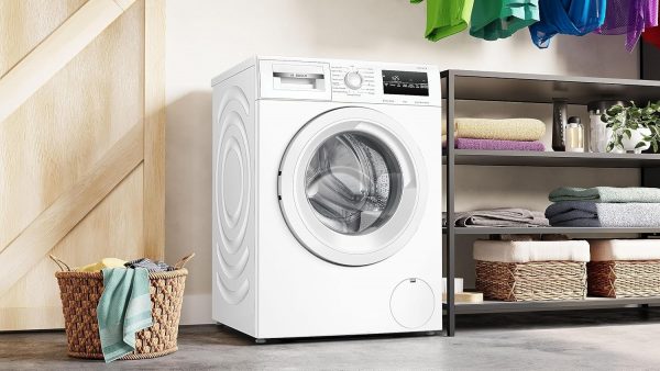 Bosch WAN28258FR, Série 4, Lave-linge hublot, 8 kg, 1400 trs/min, Blanc