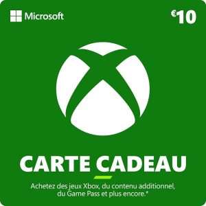 Carte Cadeau Xbox 10 EUR [Code numérique]