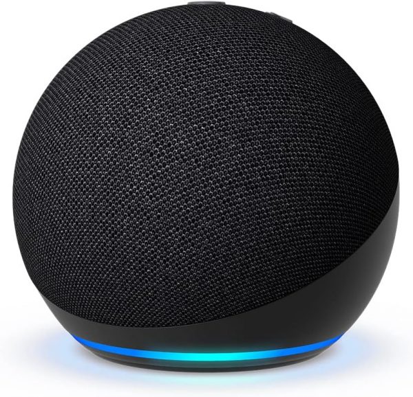 Echo Dot (5e génération, modèle 2022) | Enceinte connectée Bluetooth et Wi-Fi au son puissant encore plus imposant, avec Alexa | Bleu marine