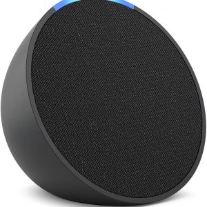 Echo Pop | Enceinte connectée Bluetooth et Wi-Fi compacte au son riche, avec Alexa | Anthracite