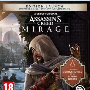 ÉDITION DE LANCEMENT ASSASSIN'S CREED MIRAGE PS5