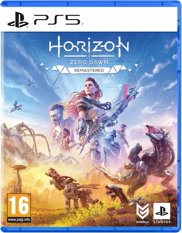 Horizon Zero Dawn Remasterisé, PS5, 1 Joueur, Version Physique avec CD, En Français, PEGI 16+, Jeu pour PS5 en français