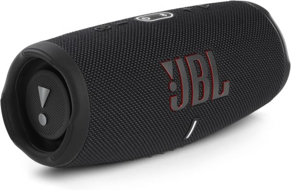 JBL Charge 5 – Enceinte portable Bluetooth avec chargeur intégré – Son puissant et basses profondes – Autonomie de 20 heures – Étanche à l’eau et à la poussière – Noir