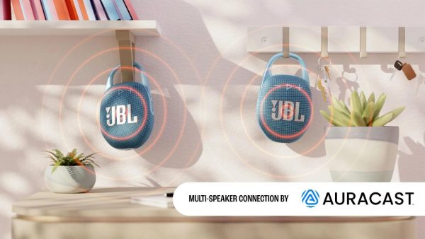 JBL Clip 5, enceinte Bluetooth ultra-portable, mousqueton intégré, son JBL Pro, basses percutantes, 12 heures d'autonomie, fonction Playtime Boost, résistante à l'eau et à la...