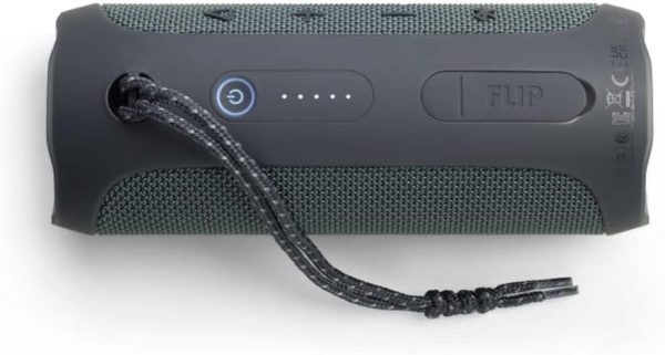 JBL Flip Essential 2 Enceinte Bluetooth portable avec batterie rechargeable, Étanchéité IPX7, Autonomie de 10h, Noir