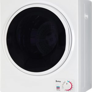 LEADZM sèche-linge, sèche-linge à évacuation compact 850W 2.5KG avec affichage pour différents modes de séchage, sèche-linge portable pour appartements, maisons, dortoirs