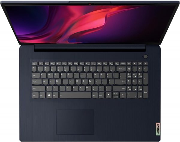 Lenovo IdeaPad 3 17ALC6 - Ordinateur Portable 17,3'' HD+ (AMD Ryzen 7 5700U, RAM 12 Go, SSD 512 Go, AMD Radeon Graphics, Windows 11 Home) Clavier AZERTY Français - Bleu