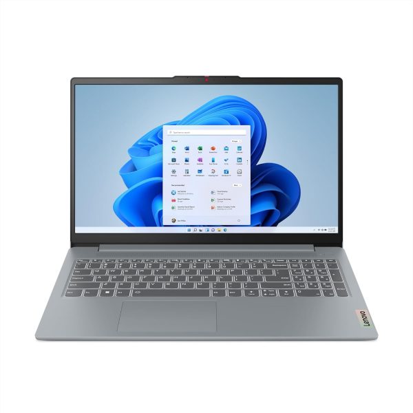 Lenovo IdeaPad Slim 3 15AMN8 - Portable 15,6'' FHD (AMD Ryzen 3 7320U, RAM 8 Go, SSD 256 Go, Graphiques AMD Radeon, Windows 11 Home) Clavier AZERTY Français - Gris