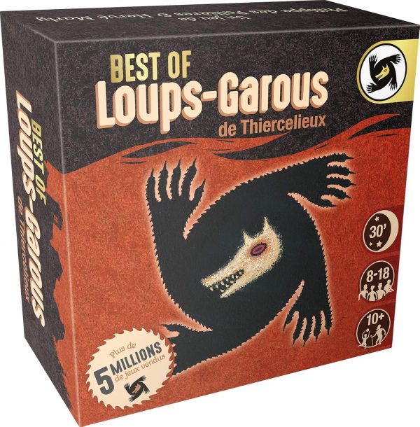 Loups-Garous de Thiercelieux - Édition Best of - Jeu de Société Original pour Adultes et Enfants dès 10 ans - Jeu de Cartes et Bluff - Jeu d'Ambiance de 8 à 28 joueurs - 30...