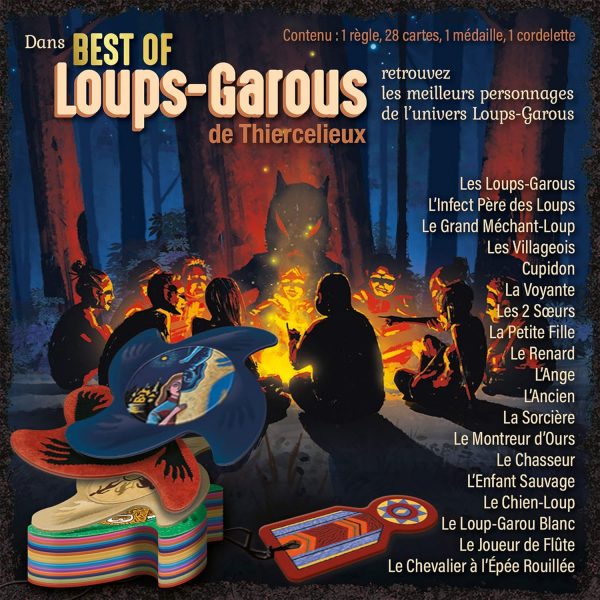 Loups-Garous de Thiercelieux - Édition Best of - Jeu de Société Original pour Adultes et Enfants dès 10 ans - Jeu de Cartes et Bluff - Jeu d'Ambiance de 8 à 28 joueurs - 30...