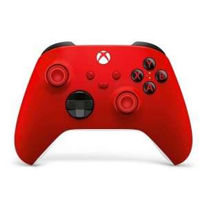 Manette sans fil Xbox - Rouge Pulse pour Xbox Series X, Xbox Series S, Xbox One, Windows 10 et 11, Android et iOS - Rouge