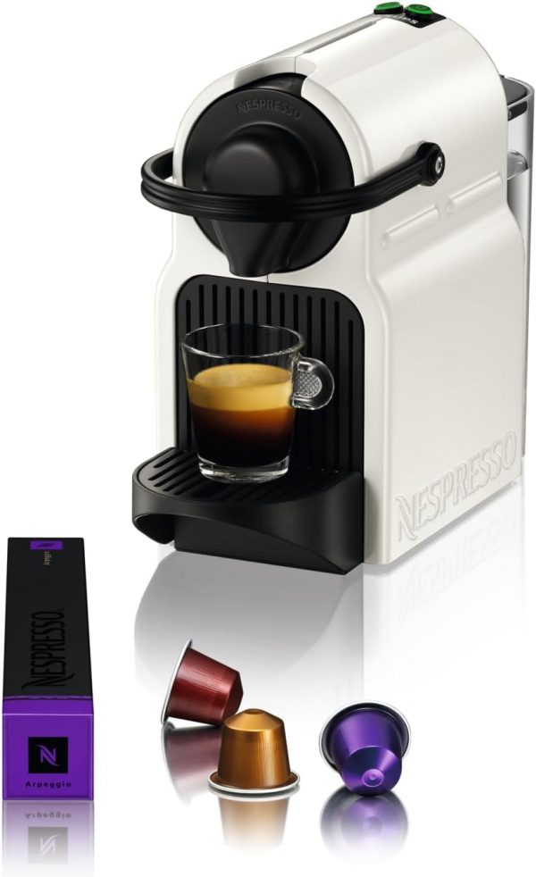 Nespresso Krups Machine à Café Inissia Blanche Cafetière Espresso YY1530FD