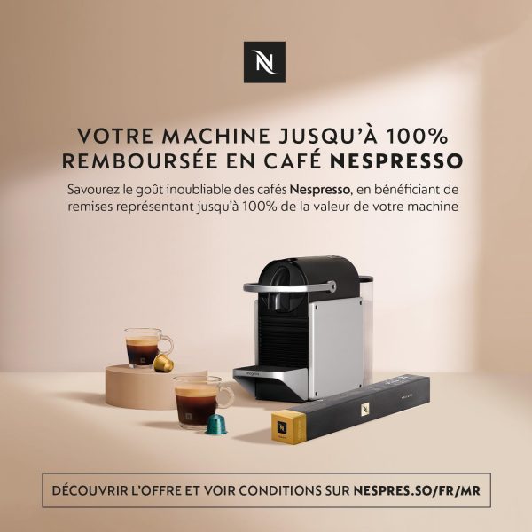 Nespresso Krups Machine à Café Inissia Blanche Cafetière Espresso YY1530FD