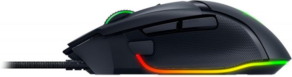 Razer Basilisk V3 - Souris de jeu filaire (10+1 boutons programmables, molette HyperScroll inclinable, interrupteur de souris optique, capteur optique Focus+ 26K DPI) noir