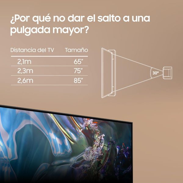 Samsung Téléviseur TQ43Q60D 43" (43 Pouces) QLED 4K Smart TV 2024