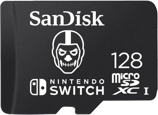 SanDisk 128 Go, microSDXC, carte UHS-I, pour les consoles Nintendo Switch, jusqu'à 100 Mo/s, produit sous licence Nintendo, UHS-I, classe 10, U3